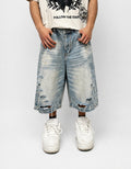 JORTS LIGHT DISTRESSED