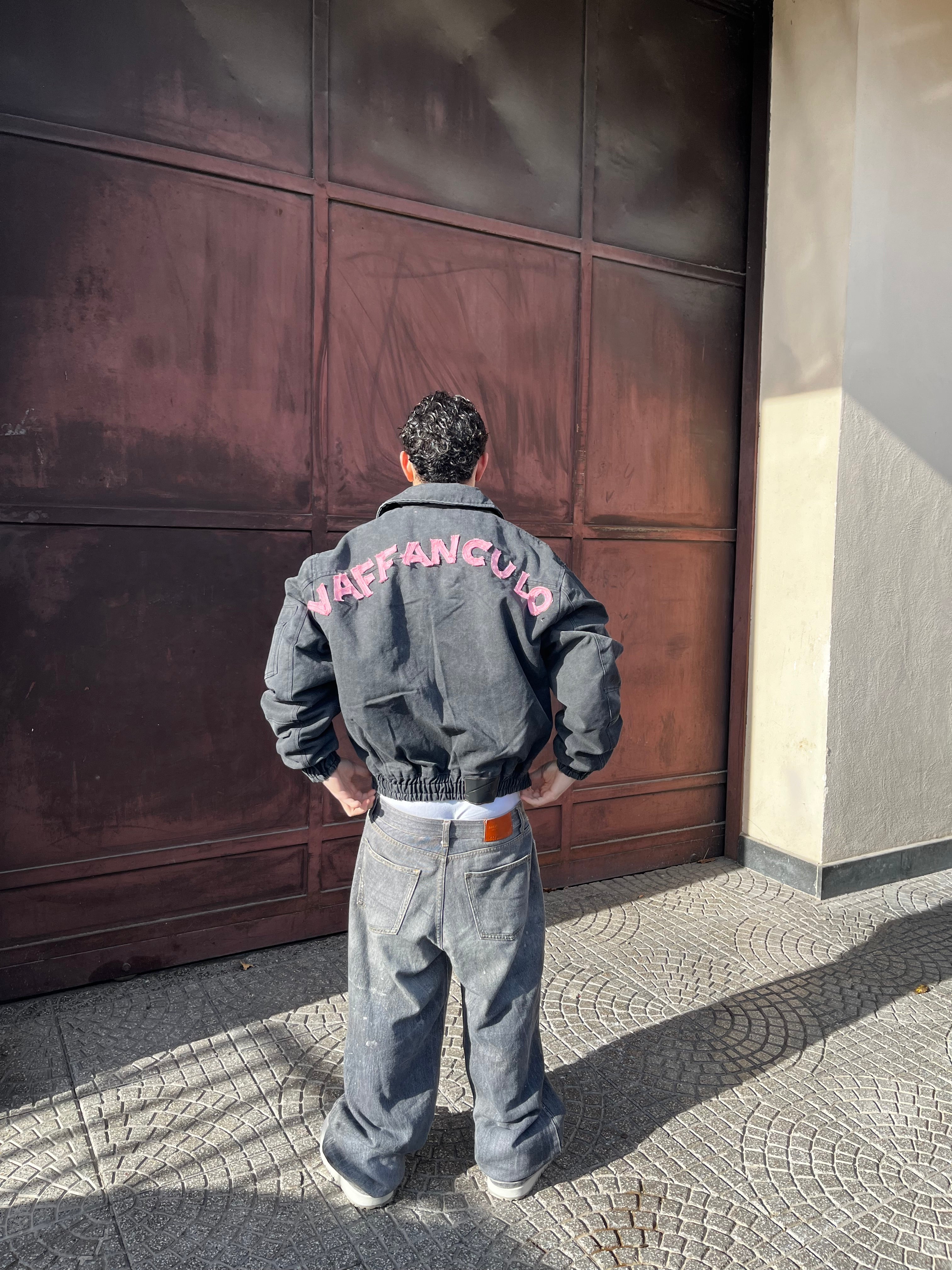 BOMBER DENIM VAFF*****O PINK