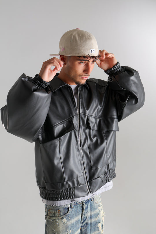 BOMBER LEATHER