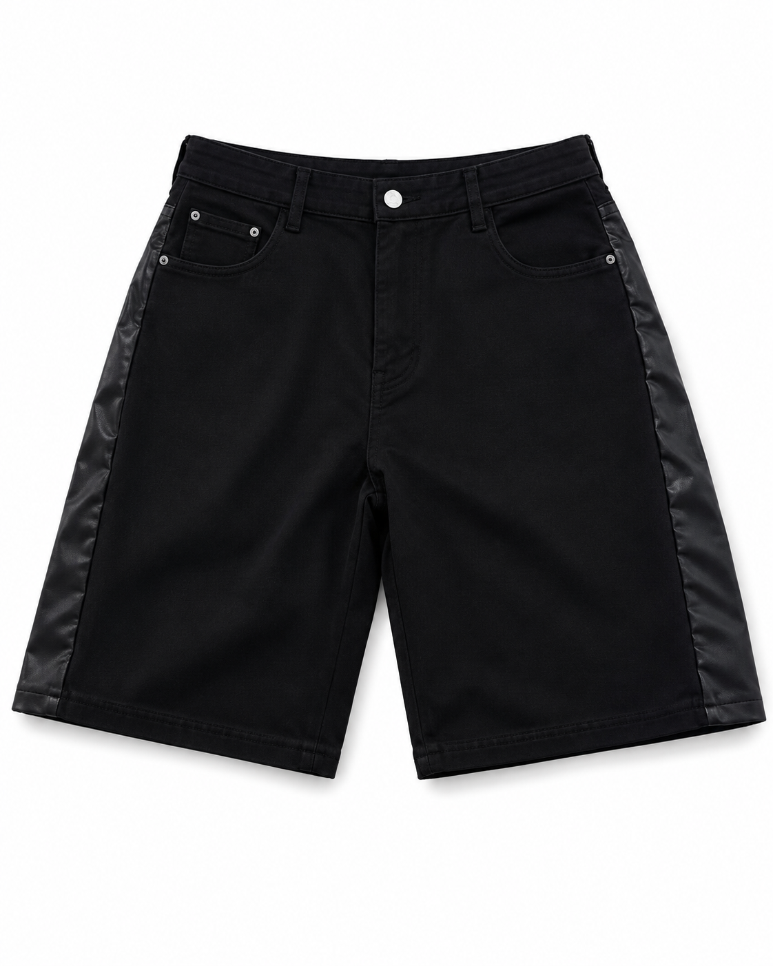 SHORT BLACK LEATHER