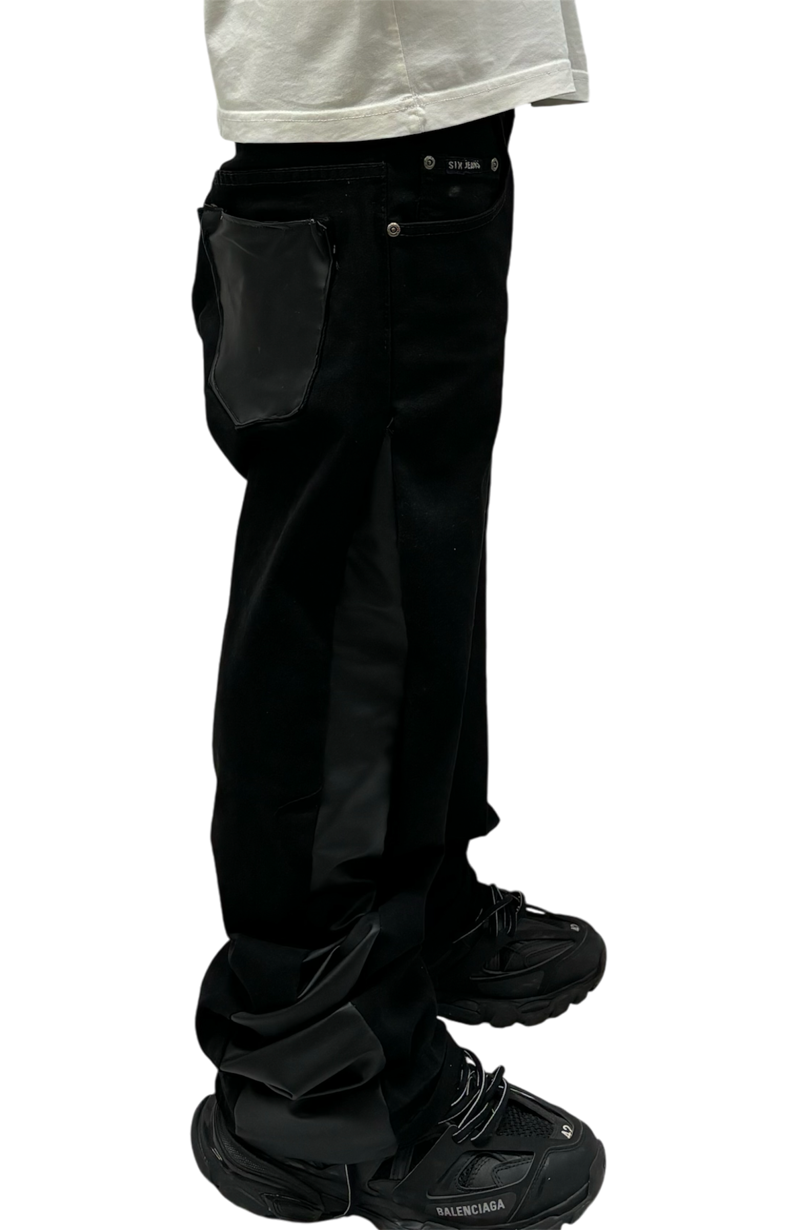 JEANS LEATHER BLACK PREMIUM