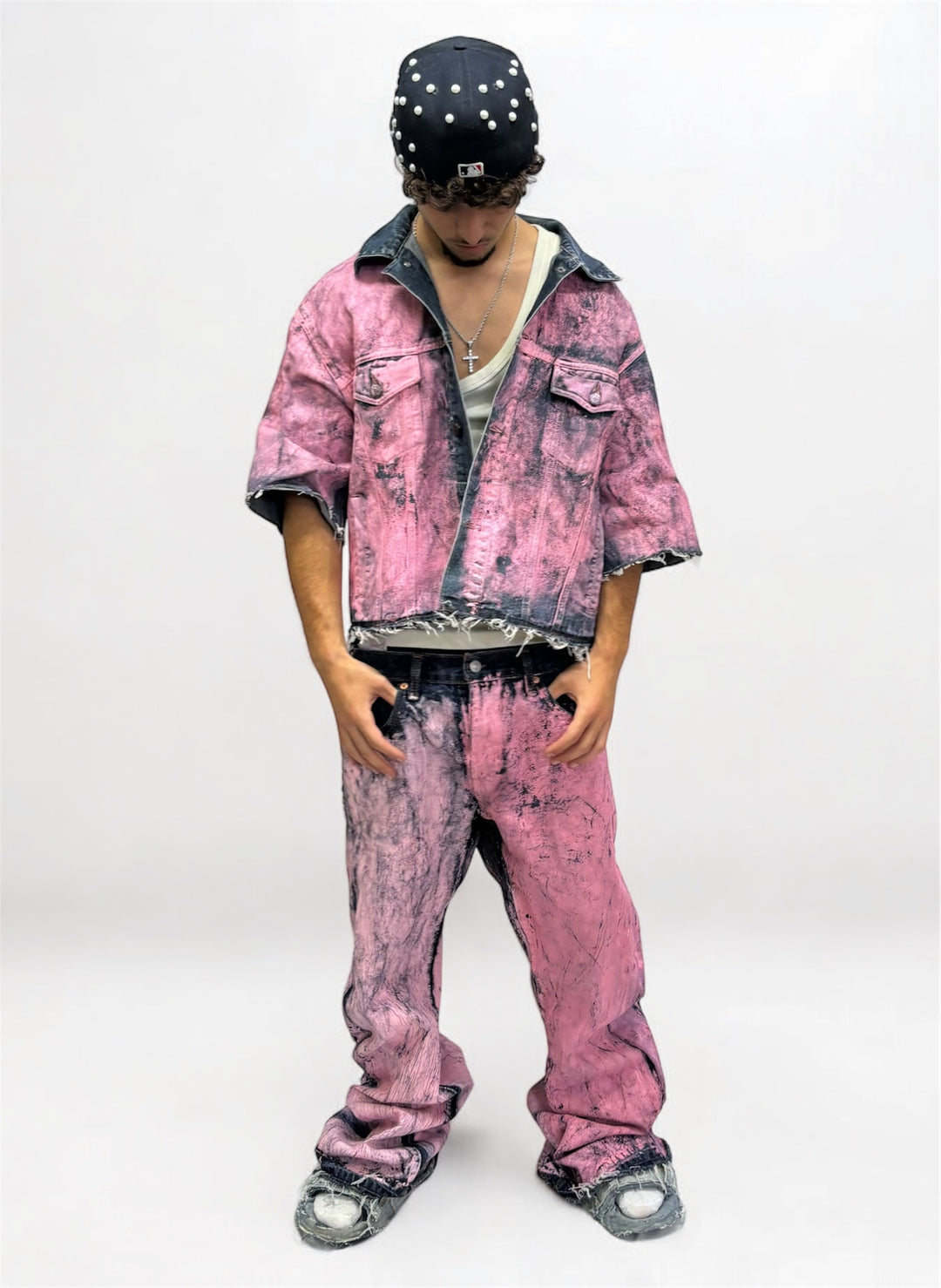 COMPLETO PINK IN DENIM