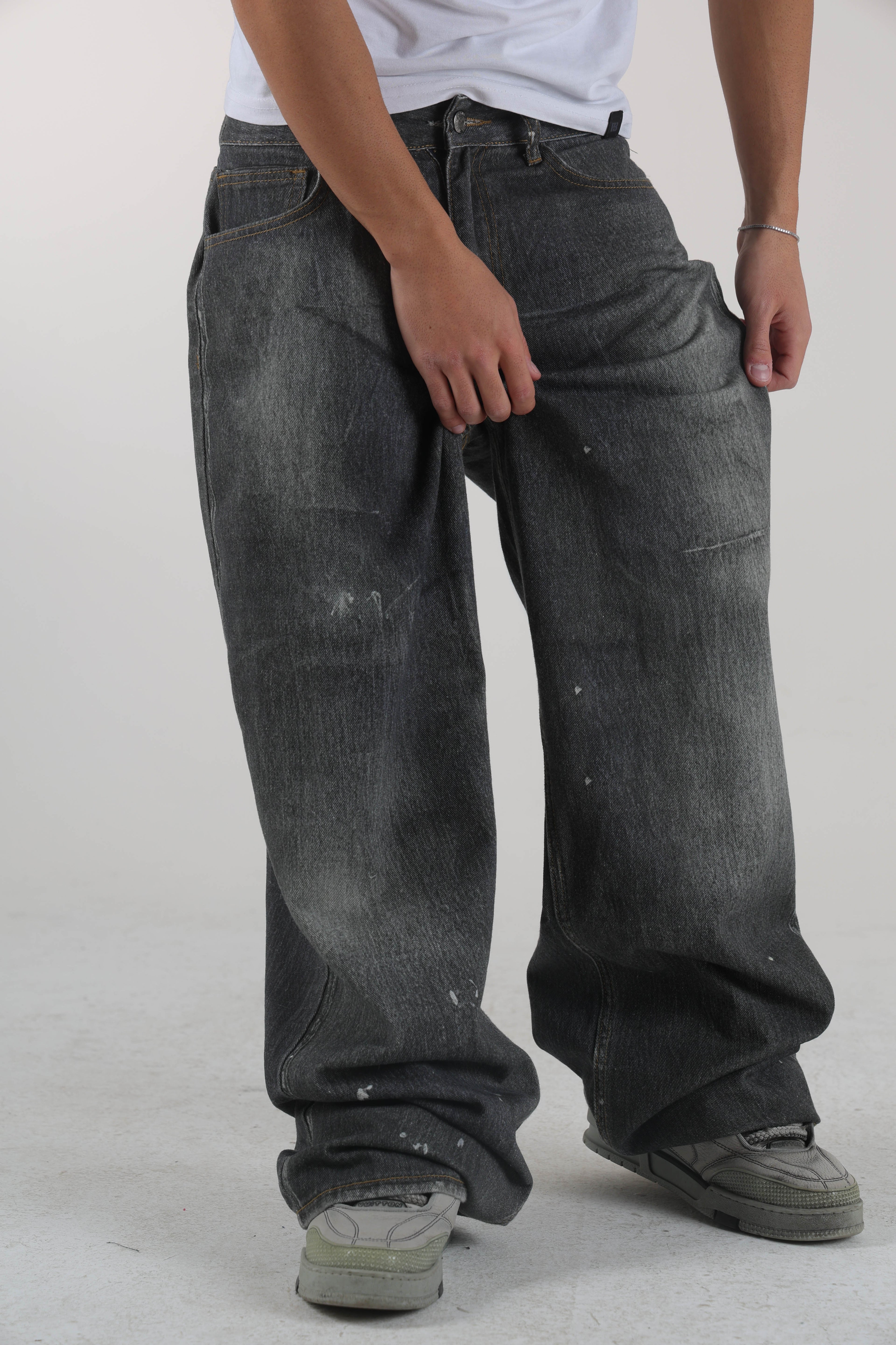 BAGGY CANVAS GRAY