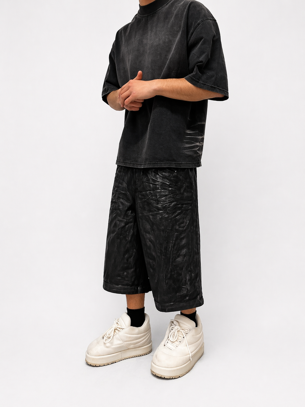 JORTS WAXED BLACK